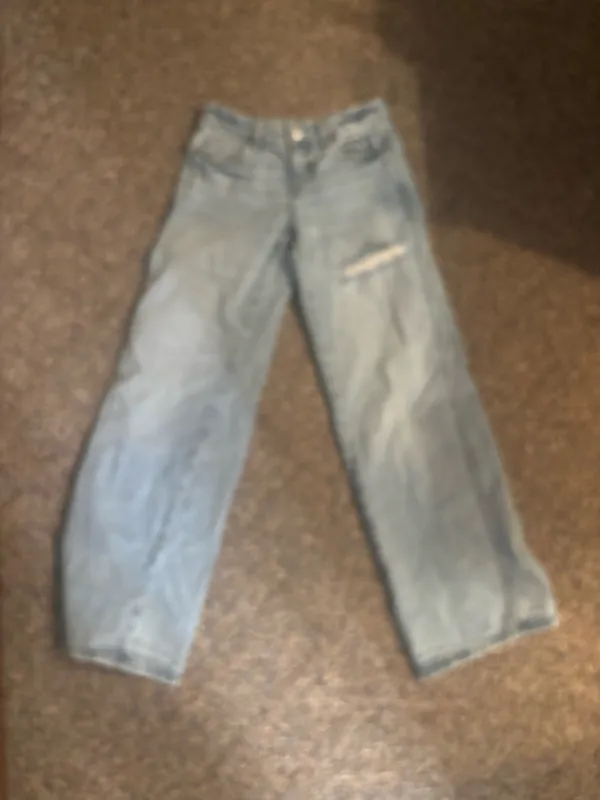 pacsun casey low rise jeans small rip size 23 - Image 6