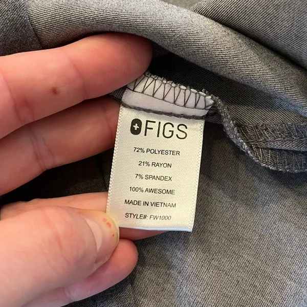 Figs Graphite Scrub Set size Small Petite‎ - Image 5