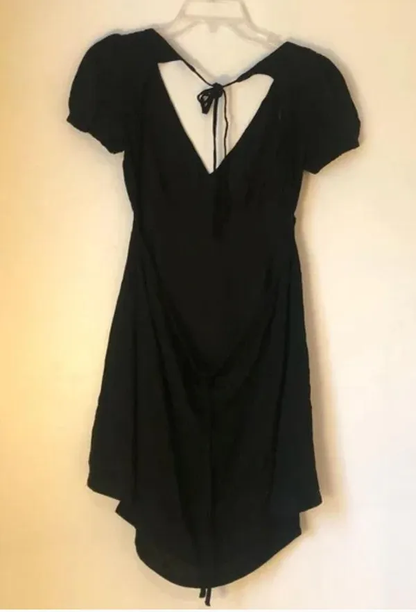 Smith Black Mini Open Back Dress 2 - Image 8