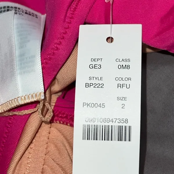 J. Crew Ruched Ruffle One Piece Swimsuit Pink NWT‎ Size 2 Colorful Bright Girly - Image 8