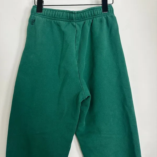 ARITZIA TNA Cozy Fleece Mega Sweatpants in Forest Green Size X-Small - Image 5