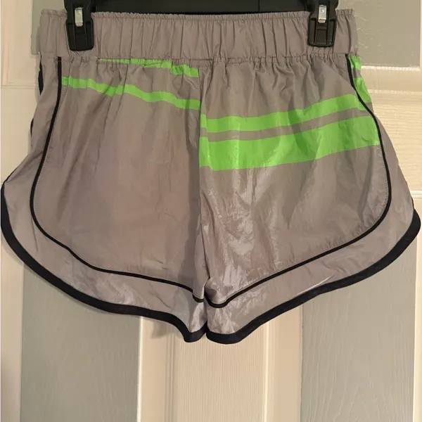 Free People Movement Varsity Blues Shorts - Image 3