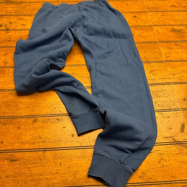 Nike Sportswear Club Fleece‎ Joggers Blue Sweatpants Mens XS Embroidered Logo - Image 5