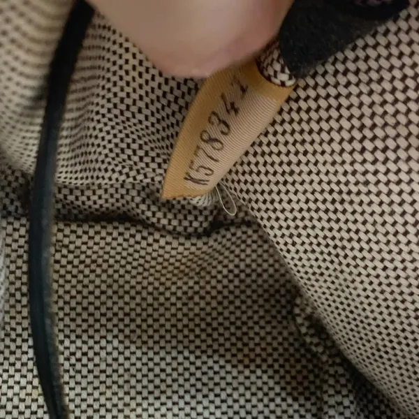 DOONEY & BOURKE black & gray signature D&B logo tote bag - Image 12