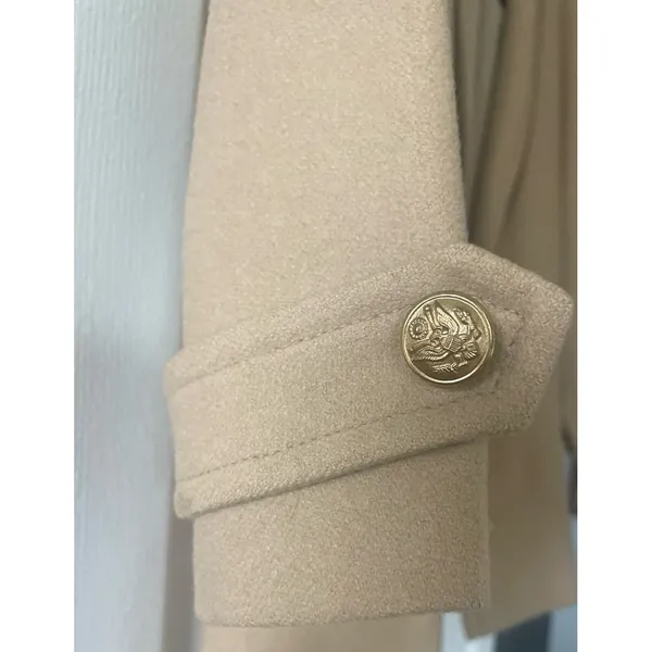 Goldie Vintage‎ Tan Peacoat Coat - Image 4