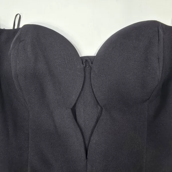 Bardot Eleni Midi Dress in Black - Image 9