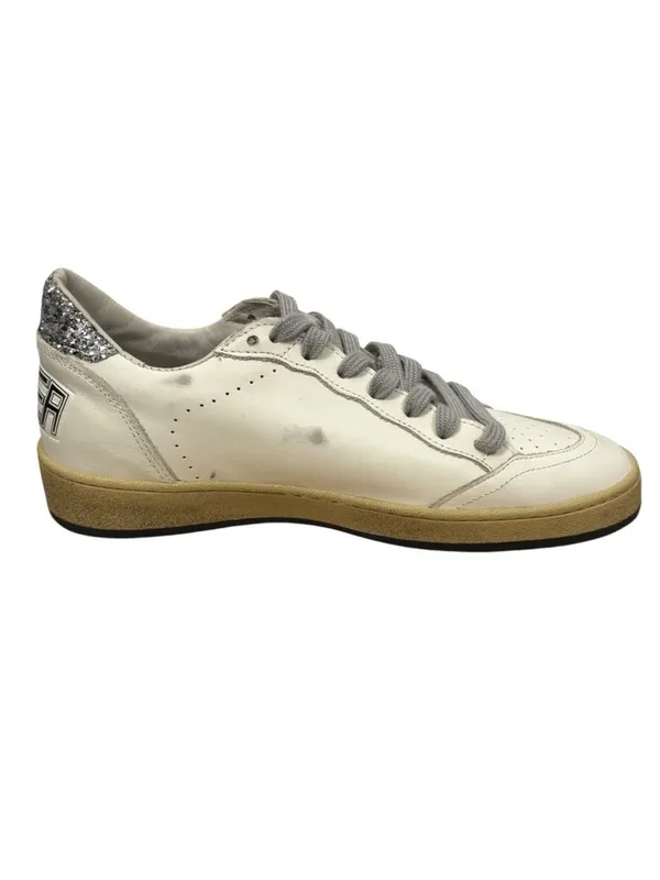 NEW Golden Goose Ball Star Leather Glitter Sneakers Size 36 US 6 - Image 7