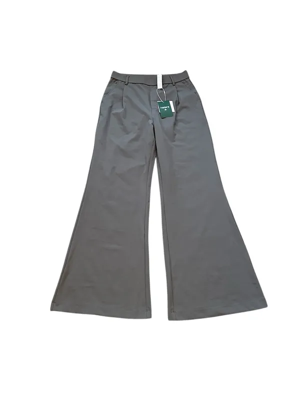 Halara Gray Wide Leg Pants Flex Day Stretch Tummy Control Athleisure Casual NWT - Image 2