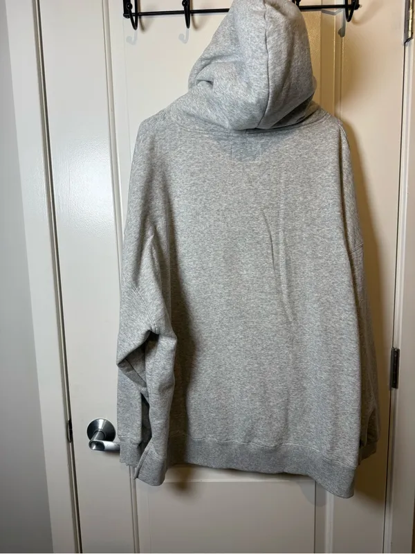 Aeropostale Grey Sherpa-Lined Pullover Hoodie - Women - Image 5