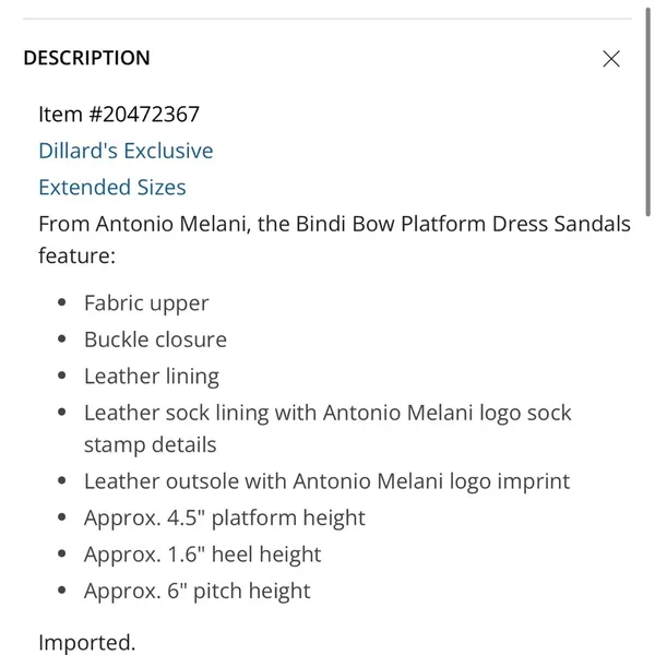 Antonio Melani Bindi Raffia Bow Platform Bow Sandals size 9M New with tags - Image 16