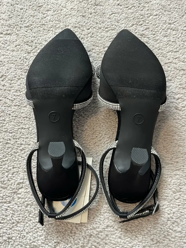 A New Day Black Pointed Heels - Image 6