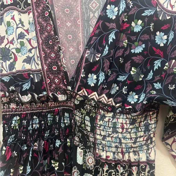 Altard State boho patchwork maxi dress - Image 2
