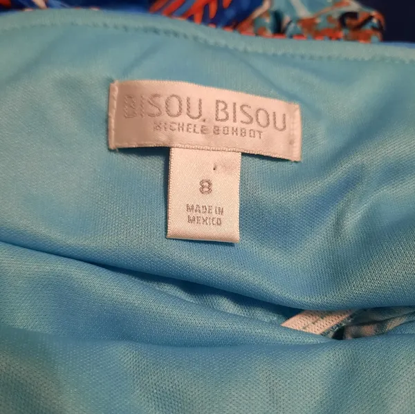 Bisou Bisou Michelle Bohbot Strapless Dress Size 8 - Image 5