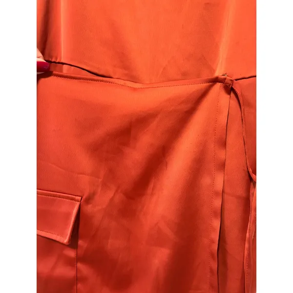 Urban Outfitters Rust Orange Spaghetti Strap mini Jumpsuit XS - Image 3