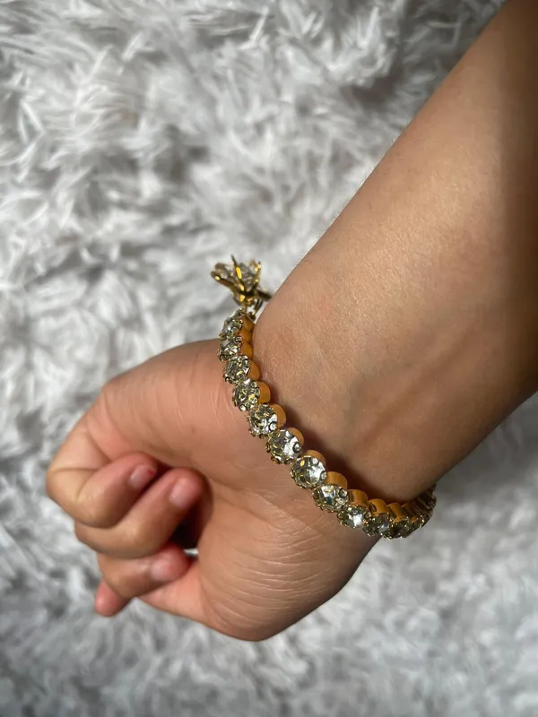 Sparkly Bracelet Gold - Image 7