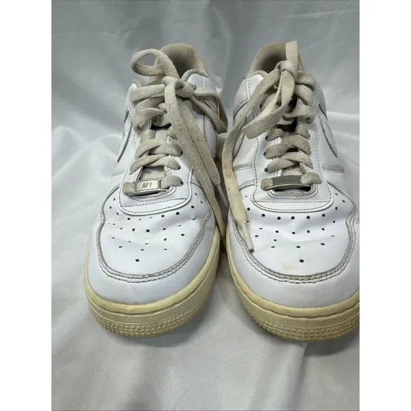 Nike Air Force 1 Low Triple White Shoes Womens 8 Athletic Sneaker DD8959-100 - Image 5