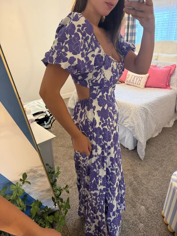 Free the Roses Dress Maxi - Image 3