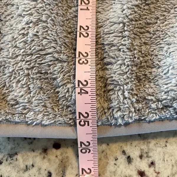 Patagonia‎ Gray Fleece Quarter Zip Pullover Sweatshirt Women's Size M - Image 7