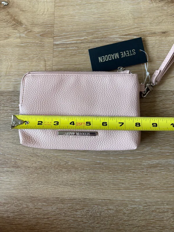 NWT Steve Madden Light Pink Wristlet - Image 9