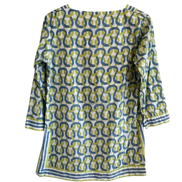 Gretchen Scott Womens Tunic Coverup Top Size S Beachy Resort Vacation Coastal - Image 3