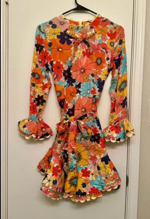 Celia B Clover Dress Multi Size XS - Image 2