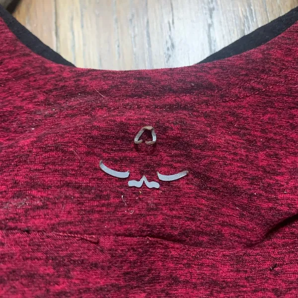 Beyond yoga small red sports bra - Image 4