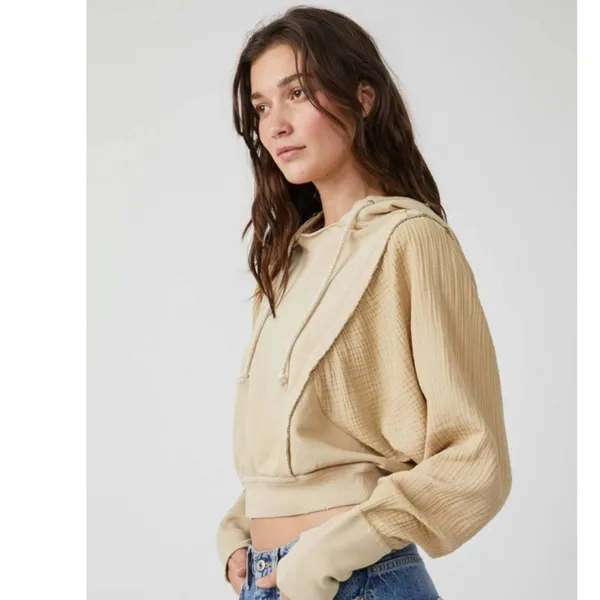 NWOT Free People Women's Love Letter Hoodie - Image 4