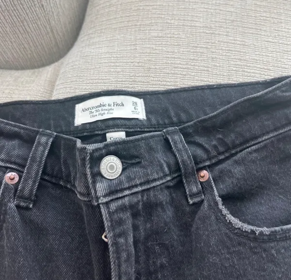 Abercrombie Jeans Straight High-Rise - Image 2