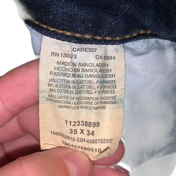 Wrangler Western Bootcut Jeans Embroidered Pockets Womans 35X34 - Image 6