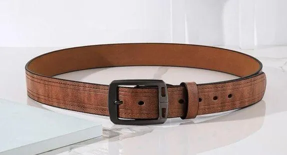 Men Square Buckle Belt - Image 2
