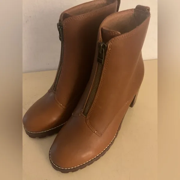 Madewell women leather heel The Alyce boots size 6.5 - Image 7