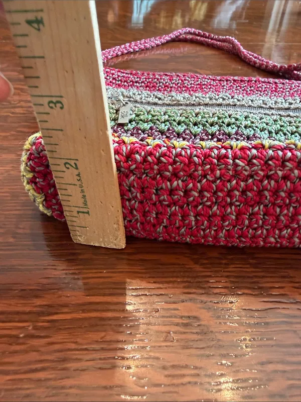 The Sak Colorful Rainbow Woven Crochet Bag - Image 12