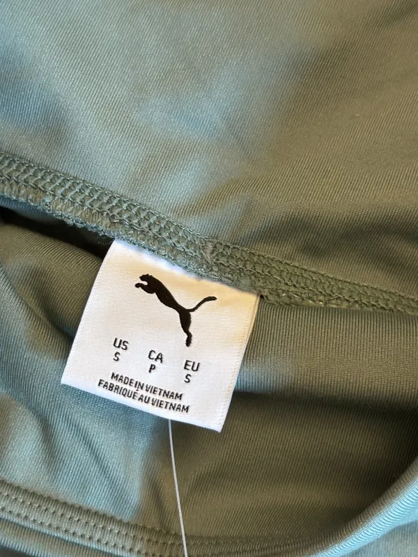 PUMA Essentials Script Flare Mint Green Leggings - Image 5