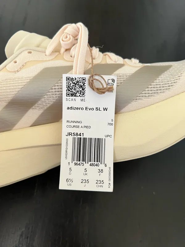 New ADIDAS Adizero Evo SL 'Wonder White' - Image 8