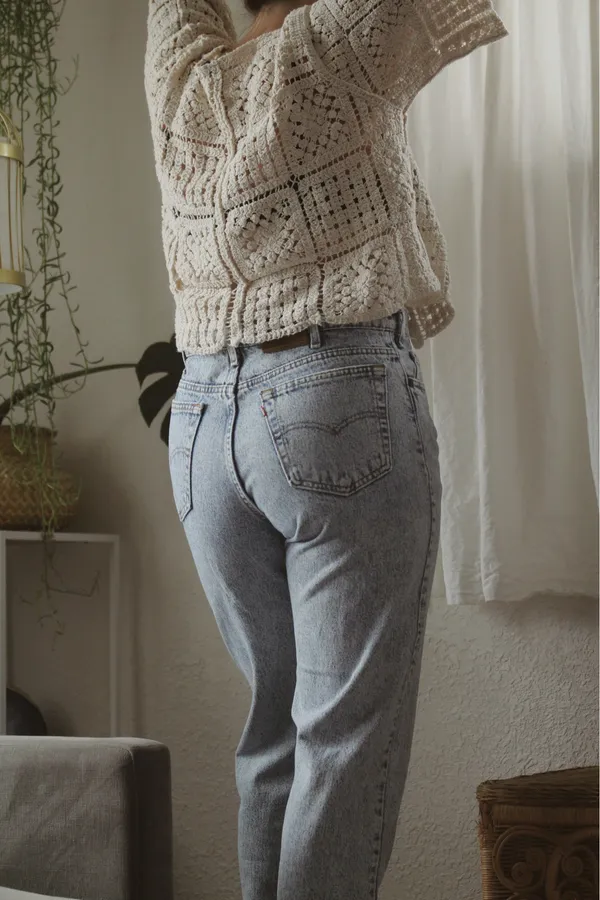 540 Acid Wash Levi’s Jeans Vintage 80s - Image 4