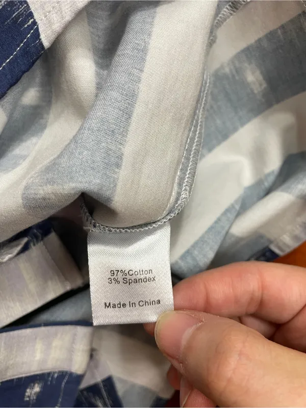 Tuckernuck Charlie Dress in Stillwater Blue Stripe Mini Cotton Sz XS 🧡🎀 - Image 14