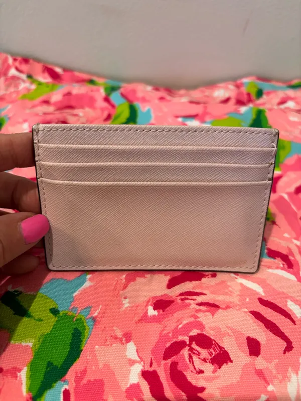 Kate Spade Pink Card Wallet - Image 2