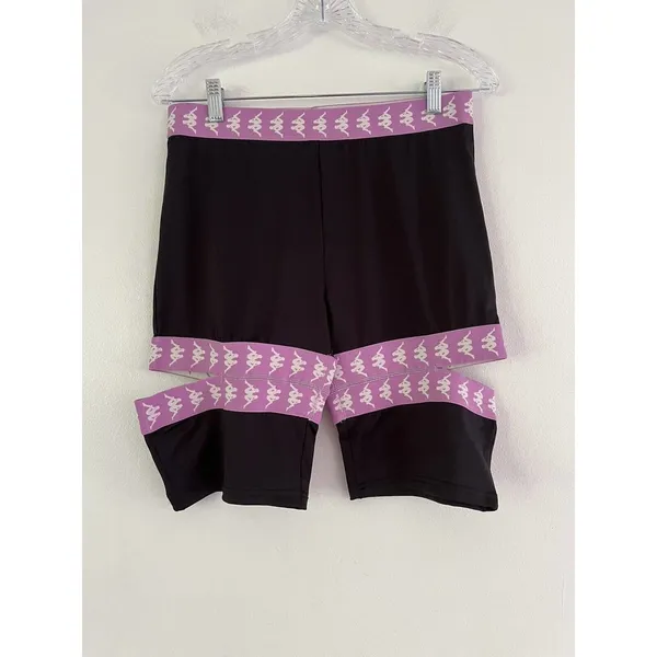 NWT Kappa 222 Banda Fuig 3 High Rise Cutout Womens Bike Shorts Sz Large - Image 4