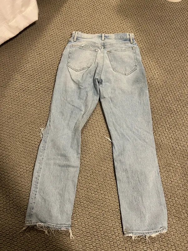 Abercrombie 90s Ultra High-Rise Straight Jeans - Image 2