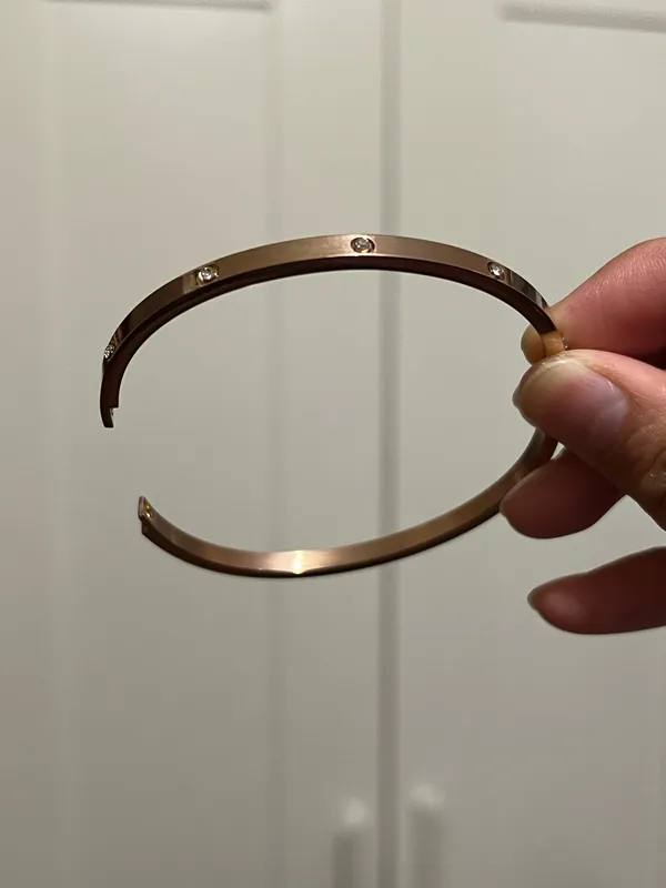 Elegant bracelet Gold - Image 4