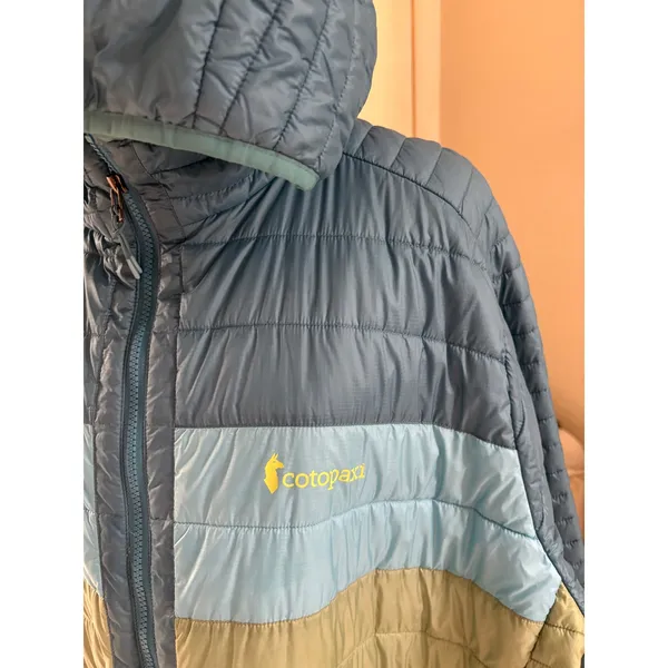Cotopaxi Womens Capa Insulated Hooded Jacket Drizzle/ Aspen Size 4X - Image 4