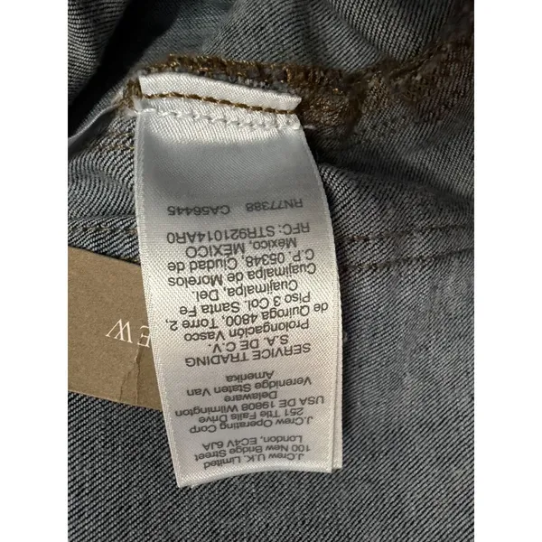 J.Crew Curvy Full Length Demi Bootcut Denim Jeans Size 32 X 32 Patch Pocket New - Image 8