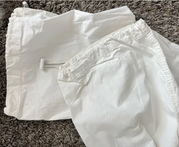 American Eagle Cargo Pants White - Image 5