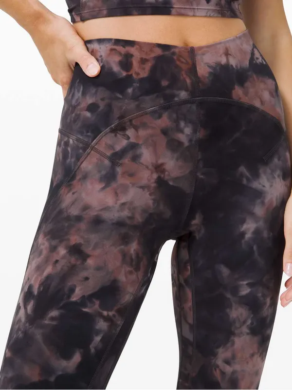 LULULEMON Unlimit High Rise Crop 23” Leggings Size 10 - Image 7