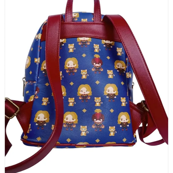 Captain Marvel Goose‎ Mini Backpack Excellent preowned loungefly - Image 2