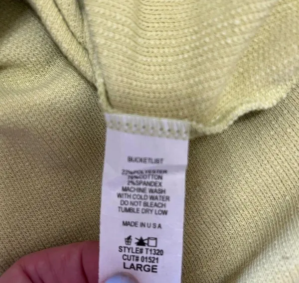 BUCKET LIST SCHEELS Oversized Shacket Button Down Coat Cover Up NWT Women’s L - Image 7