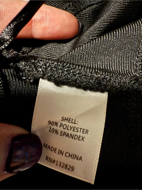 Superdown from Revolve Emilia Black Crop Bandage Bra Top Size Medium - Image 9