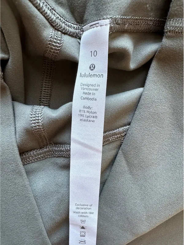 Lululemon Align High Rise 25” Grey Sage Size 10 NWT - Image 6