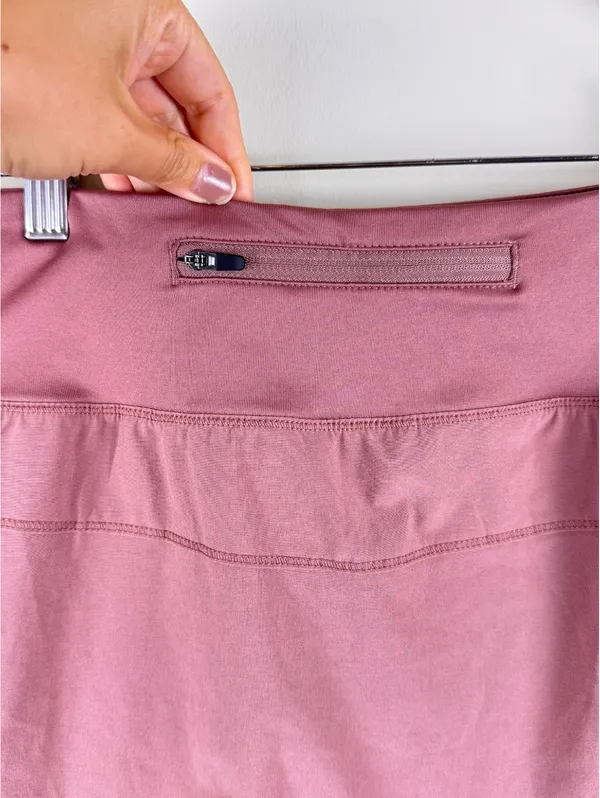 Free Fly Bamboo-Lined Breeze Skort Dusty Rose Mauve Athletic Tennis Size M - Image 5