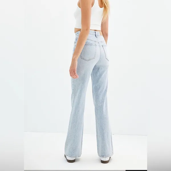 PacSun Size 24 Light Indigo High Waisted Bootcut Jeans - Image 2